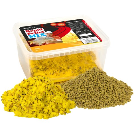 BENZAR MIX - Pelety Rapid Mix 1200 g Med