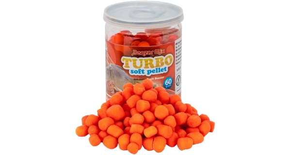 BENZAR MIX - Pelety Turbo Soft Long Life 60 g Čokoláda Pomaranč