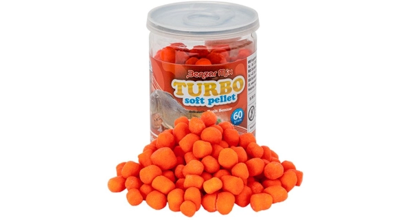 BENZAR MIX - Pelety Turbo Soft Long Life 60 g Lastúra