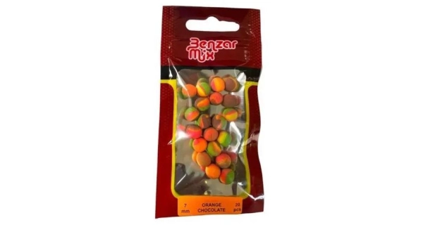 BENZAR MIX - Pop up Instant 4Color 7 mm 20 ks Čokoláda, pomaranč