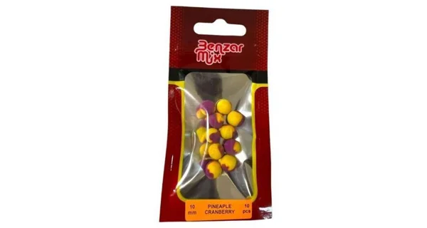 BENZAR MIX - Pop up Instant Bicolor 10 mm 10 ks Ananás, brusnica