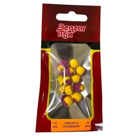 BENZAR MIX - Pop up Instant Bicolor 10 mm 10 ks Ananás, brusnica