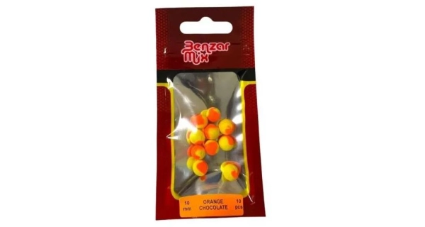 BENZAR MIX - Pop up Instant Bicolor 10 mm 10 ks Čokoláda, pomaranč