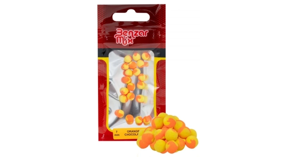 BENZAR MIX - Pop up Instant Bicolor 7 mm 20 ks Čokoláda, pomaranč