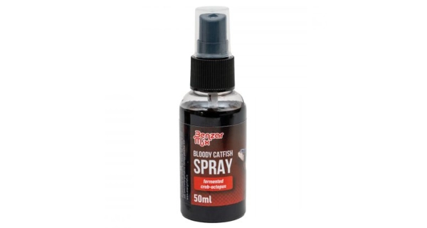 BENZAR MIX - Posilňovač na sumcov Catfish Spray Aróma 50 ml Fermentovaný krab s chobotnicou