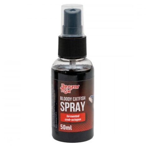 BENZAR MIX - Posilňovač na sumke Catfish Spray Aróma 50 ml Fermentovaný krab s chobotnicou