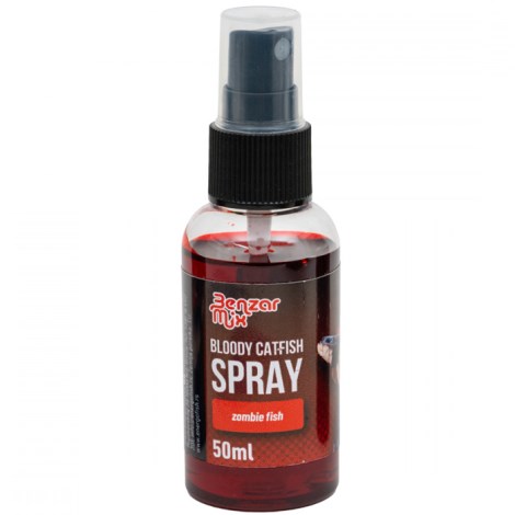 BENZAR MIX - Posilňovač na sumke Catfish Spray Aróma 50 ml Zombie Fish