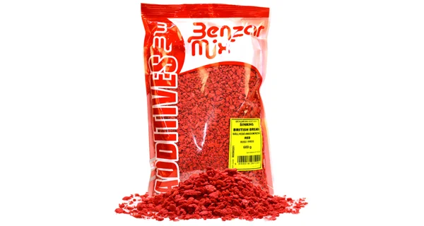 BENZAR MIX - Potápavá anglická vločka 600 g Červená
