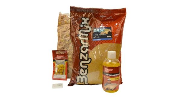 BENZAR MIX - Sada kŕmenia Base Carp Bucket Set 5in1