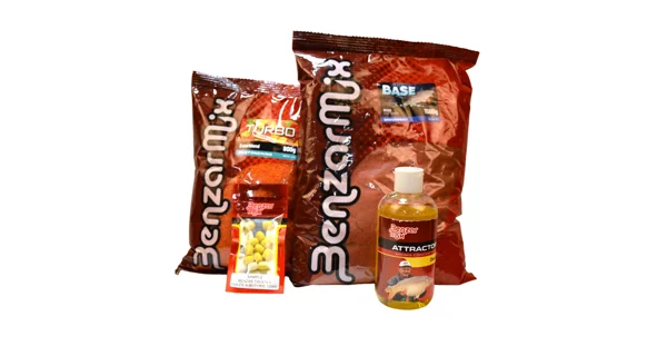 BENZAR MIX - Sada kŕmenia Base River Bucket Set 4in1