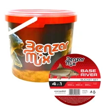 BENZAR MIX - Sada kŕmenia Base River Bucket Set 4in1