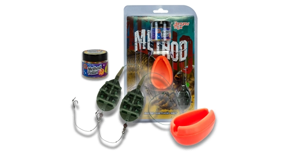 BENZAR MIX - Sada kŕmidiel s montážou Rapid Method Set 2 x 60 g