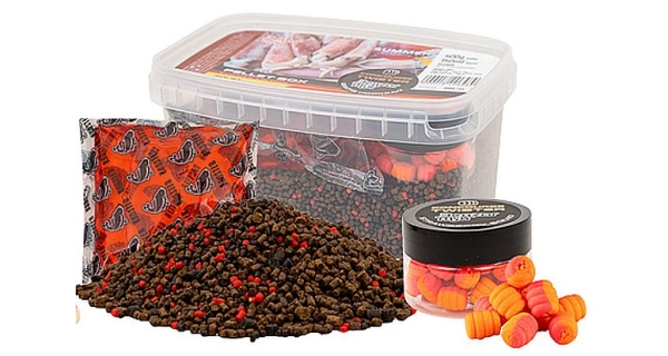 BENZAR MIX - Summer Pellet Box + nástraha Twister Kalamár
