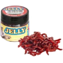 BENZAR MIX - Umelí červy Jelly Baits Bloodworm Červená 30 ml