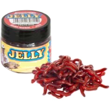 BENZAR MIX - Umelí červy Jelly Baits Bloodworm Červená 30 ml