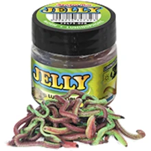 BENZAR MIX - Umelí červy Jelly Baits Worm Luminophore 30 ml