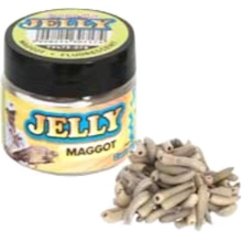 BENZAR MIX - Umelí kostné červy Jelly Baits Fluorescenčné 100 ks