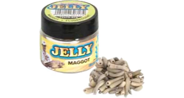 BENZAR MIX - Umelí kostné červy Jelly Baits Fluorescenčné 100 ks