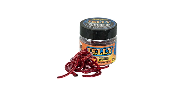 BENZAR MIX - Umelý červ Jelly Baits Fish Meal Worm