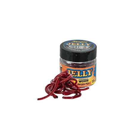 BENZAR MIX - Umelý červ Jelly Baits Fish Meal Worm