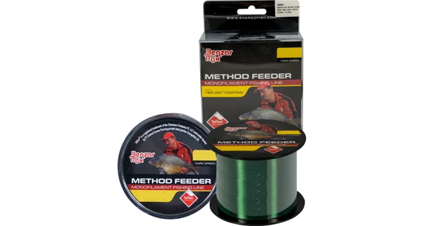 BENZAR MIX - Vlasec Method Feeder Mono Zelený 0,18 mm 600 m