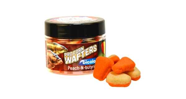 BENZAR MIX - Wafters Bicolor Pro Corn 14 mm 25 g Broskyňa Kyselina maslová