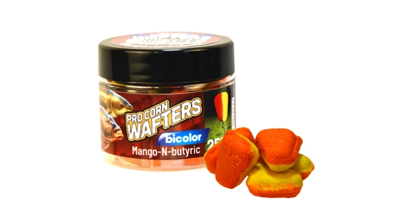 BENZAR MIX - Wafters Bicolor Pro Corn 14 mm 25 g Mango Kyselina maslová