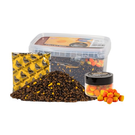 BENZAR MIX - Zimná súprava Pellet box + aróma + boilies Concourse Twister Ananás 400 g 150 ml 30 ml