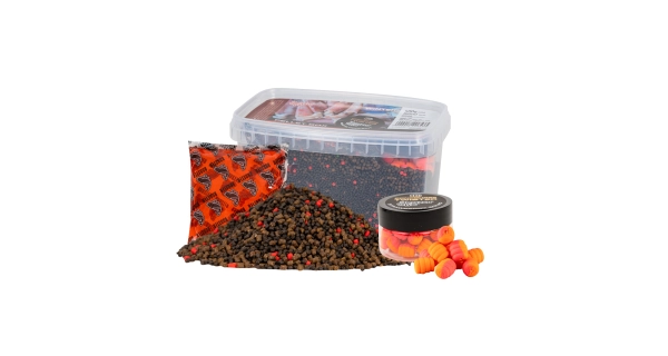 BENZAR MIX - Zimná súprava Pellet box + aróma + boilies Concourse Twister Kalkárka 400 g 150 ml 30 ml