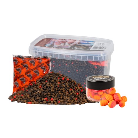 BENZAR MIX - Zimná súprava Pellet box + aróma + boilies Concourse Twister Kalkárka 400 g 150 ml 30 ml