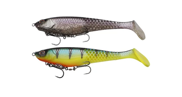 BERKLEY - Darčekový set gumových nástrah a panákov Powerbait Celebration Set Cullshad Shallow 20 cm 79 g Limited Edition