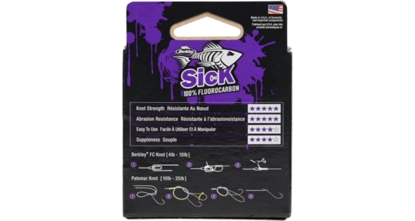 BERKLEY - Fluorocarbon SicK Leader Číry 0,30 mm 7 kg 50 m