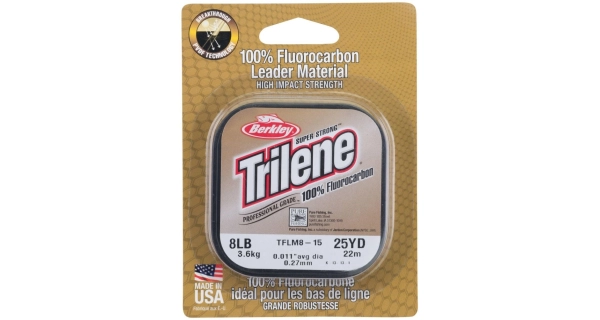 BERKLEY - Fluorocarbon Trilene Leader Číry 0,30 mm 7 kg 25 m
