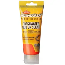 BERKLEY - Gél Powerbait 80 ml Fishoil Orange Gold Flake Štika