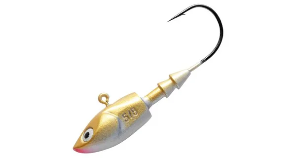 BERKLEY - Jigová hlavička Jig Deep veľ. 3/0 7 g 3 ks Bronze Gold