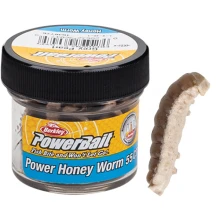 BERKLEY - Osia larva PowerBait Honey Worm 2,5 cm 55 ks Šedá perleť