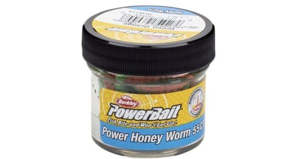 BERKLEY - Osia larva PowerBait Honey Worm 2,5 cm 55 ks Šedá perleť