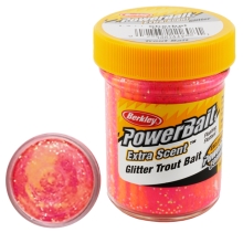 BERKLEY - Pstruhové cesto PowerBait Extra Scent 50 g Sherbet