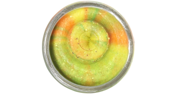 BERKLEY - Pstruhové cesto PowerBait Natural Scent Glitter 50 g Garlic Rainbow