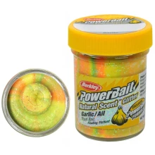 BERKLEY - Pstruhové cesto PowerBait Natural Scent Glitter 50 g Garlic Rainbow