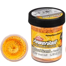 BERKLEY - Pstruhové cesto PowerBait Trout Dough Fruits 50 g Broskyňa korenie