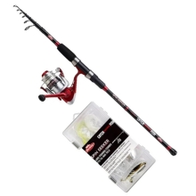 BERKLEY - Set prútu s navijakom Catch More Fish Spin Tele Combo 2,1 m 10-30 g