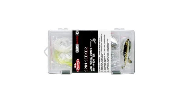 BERKLEY - Set prútu s navijakom Catch More Fish Spin Tele Combo 2,1 m 10-30 g