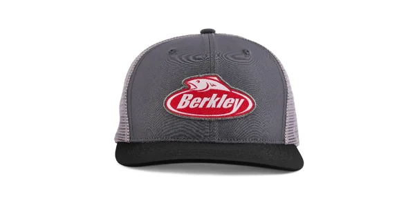 BERKLEY - Šiltovka Performance Trucker Cap Charcoal Black Grey