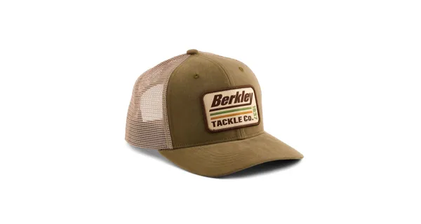 BERKLEY - Šiltovka Striper Trucker Brown Charcoal