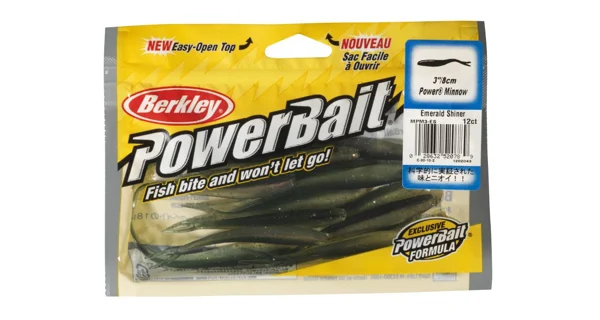 BERKLEY - Smáček Powerbait Minnow 10 cm 10 ks Pearl White