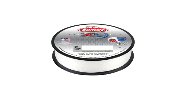 BERKLEY - Šnúra X9 Crystal 0,17 mm 17 kg 150 m