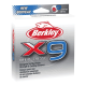BERKLEY - Šnúra X9 Low Vis Green 150 m 0,06 mm 6,4 kg
