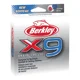 BERKLEY - Šnúra X9 Low Vis Green 150 m 0,12 mm 12,1 kg