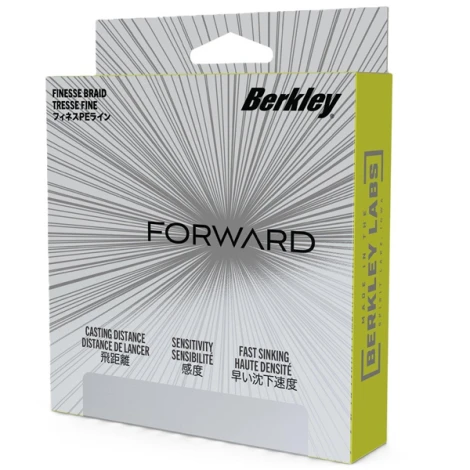 BERKLEY - Špekaná šnúra Forward Flame Green 0,15 mm 6,9 kg 150 m